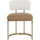Larissa Napa Cognac / Rhea Light Barley Dining Chair